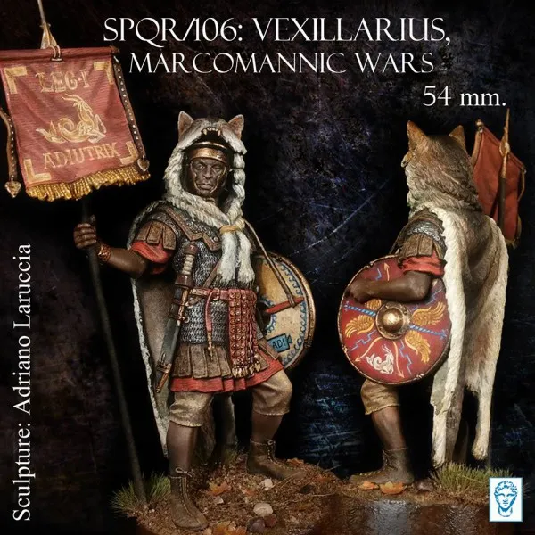 ART GIRONA Miniatures Roman Vexillarius figurine romain 54 mm