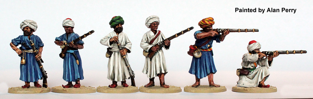 Perry Miniatures Napoleonic OT27 fellahs mousquetaires figurines 28mm