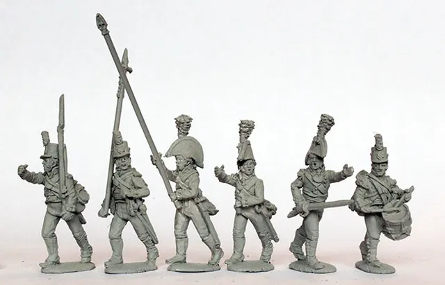 Perry Miniatures Napoleonic BH 87 figurines commandement marche
