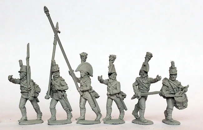 Perry Miniatures Napoleonic BH 87 figurines commandement marche