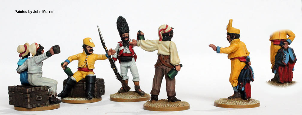 Perry Miniatures BH 145 scène de camp Péninsule 28mm