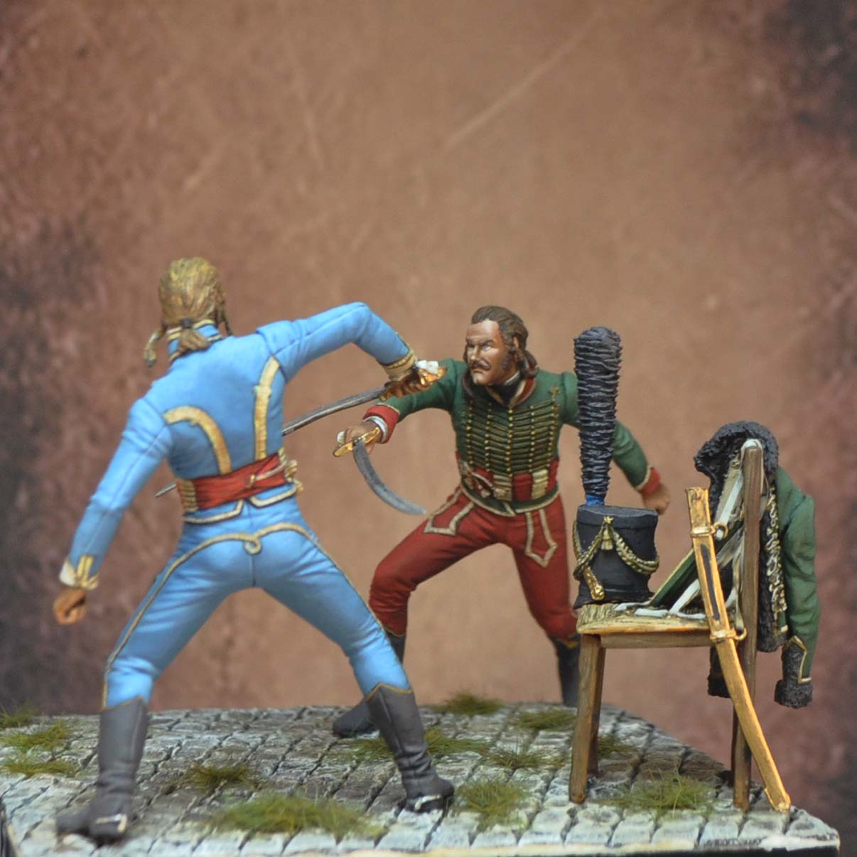 Art Girona 70mm The Duelists figurine deux personnages