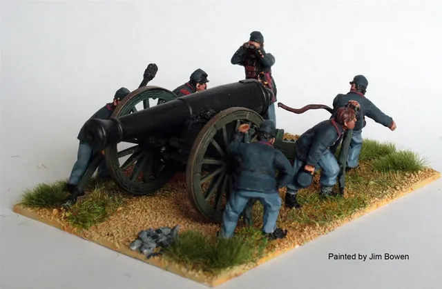 Perry Miniatures Civil War ACW24 artillerie Union canon 28mm