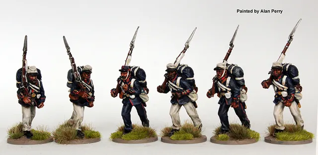 Perry Miniatures Triple Alliance TA 54 fusiliers brésiliens figurines 28mm