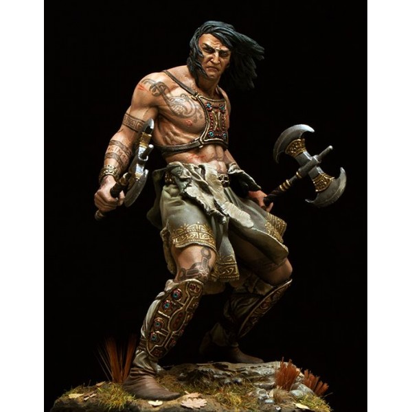Art Girona Miniatures The Barbarian figurine 54mm à peindre