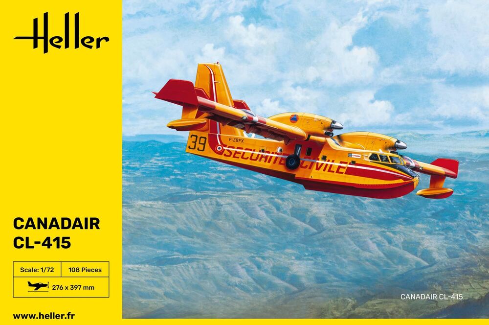 Heller Historical Collection Canadair CL-415 1/72 maquette avion