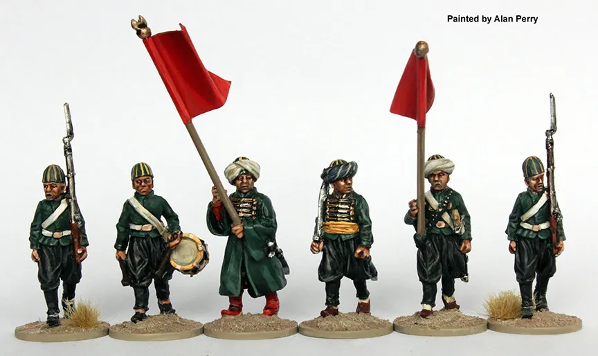 Perry Miniatures Napoleonic OT11 Nizam infanterie figurine métal