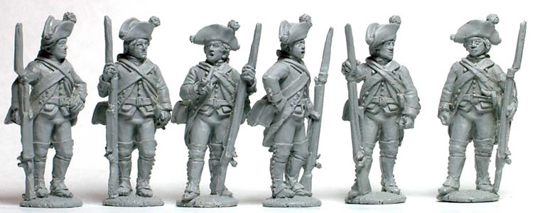 Perry Miniatures Indépendance AW98 figurines Hesse-Cassel garnison
