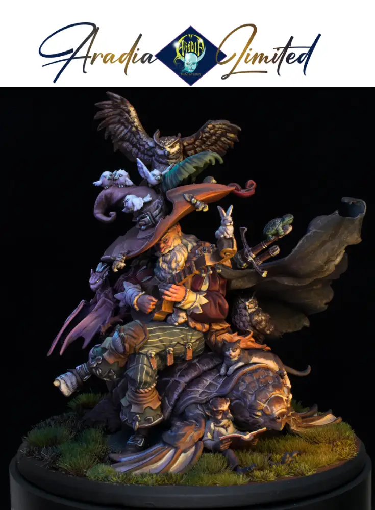 Aradia Classic Fantasy The Storyteller figurine 75mm