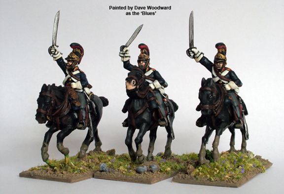 Perry Miniatures Napoleonic BH25 cavalerie garde à charge 28mm