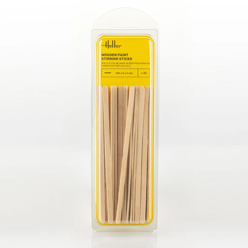 Heller Historical Collection spatules bois maquette 25 pièces
