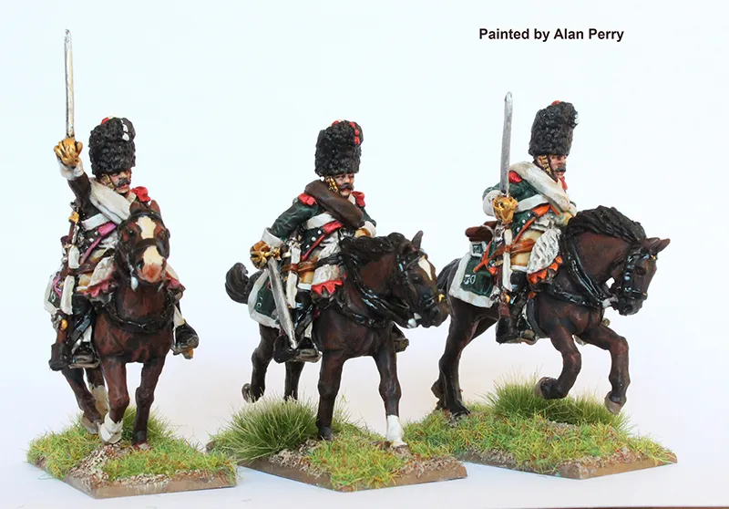 Perry Miniatures Napoleonic FN 207 dragons élite figurines métal