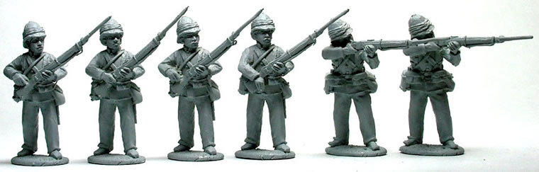Perry Little Wars SB9 infanterie figurines ligne de tir