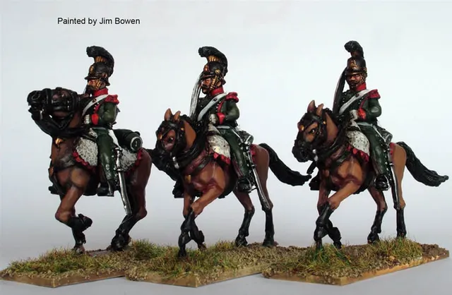 Perry Napoleonic FN47 1er Chasseurs figurine galop