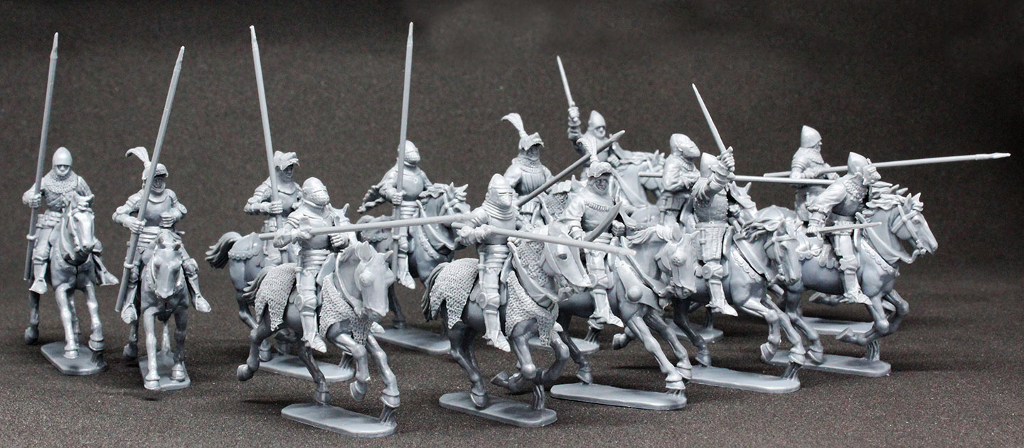 Perry Miniatures AO70 boîte chevaliers montés Agincourt 1415 x12
