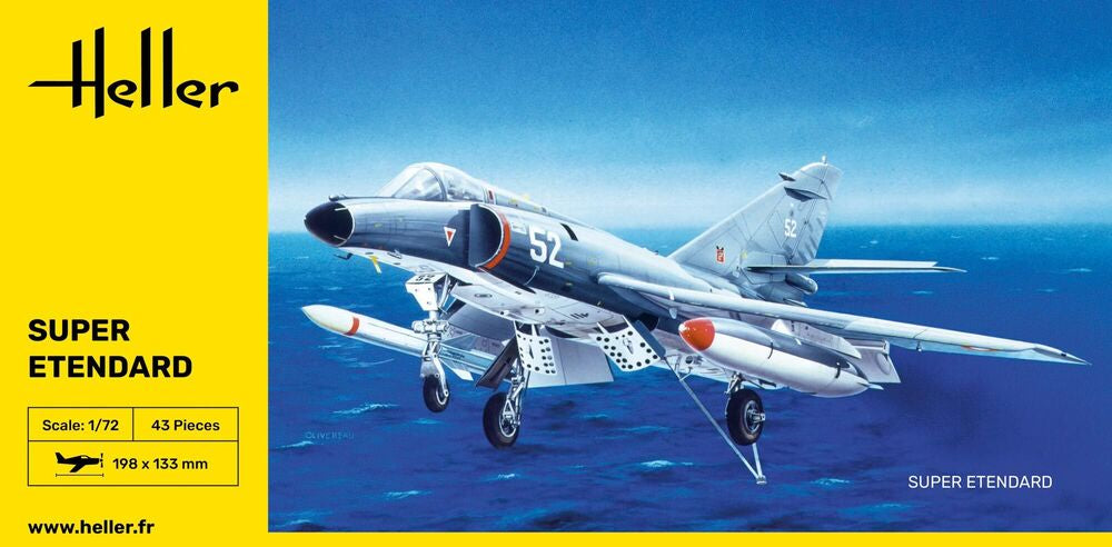 Heller Historical Collection Super Etendard 1/72 maquette avion