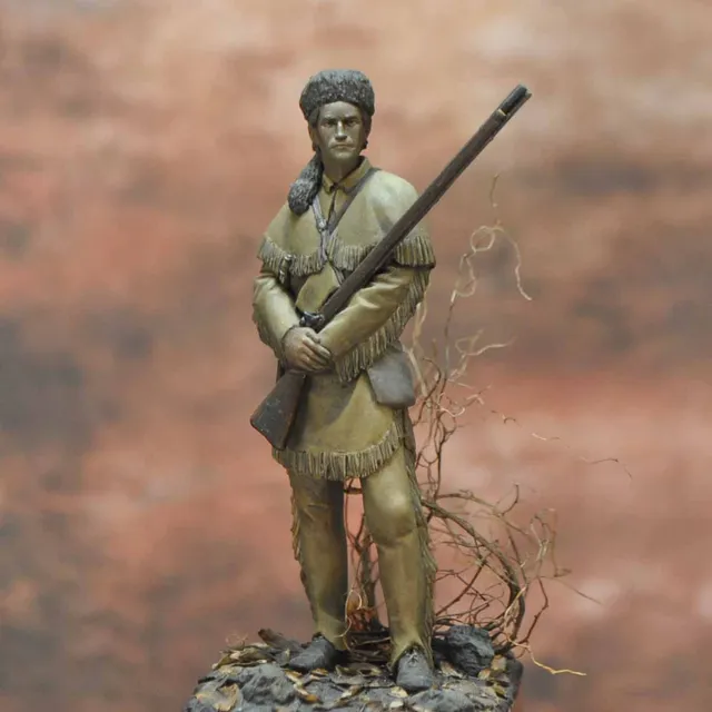 Art Girona International Serie Crockett figurine 70mm à peindre
