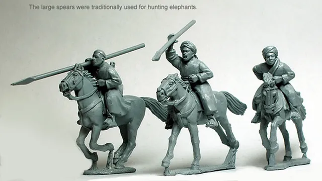 Perry Miniatures Sudan SA17 Baggara figurines cavalerie lances