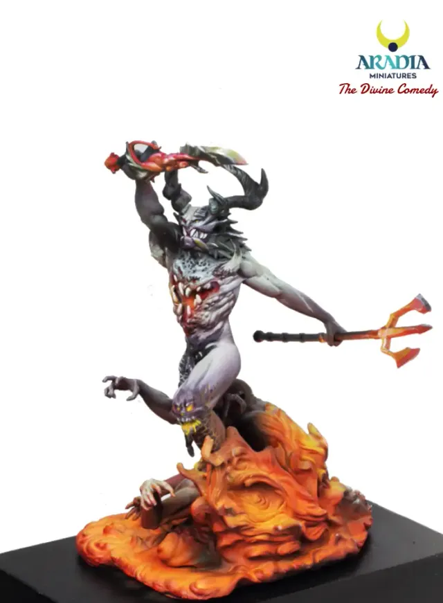 Aradia Minis Dante's Divine Comedy Phlegethon figurine résine