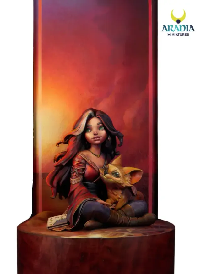 Aradia Minis Classic Fantasy Eiren's Wednesday figurine à peindre
