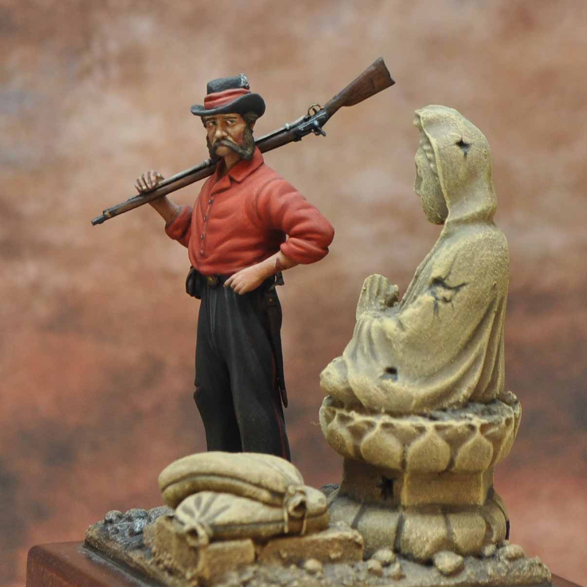 ART GIRONA International Serie Shanghai 1860 figurine soldat