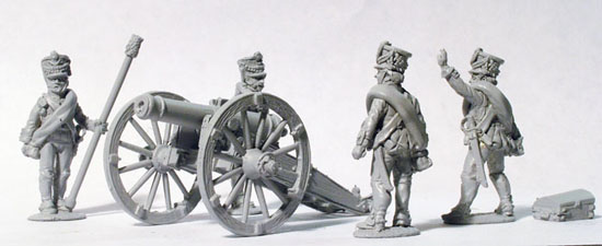Perry Napoleonic RN9 Artillerie à pied canon 12 livres