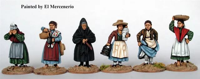 Perry Miniatures CAT16 civiles figurines 28mm femmes