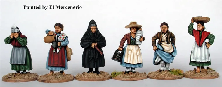Perry Miniatures CAT16 civiles figurines 28mm femmes