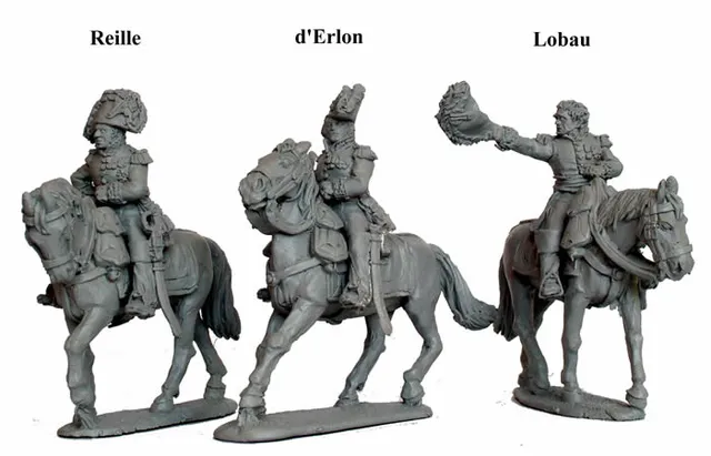 Perry Miniatures FN2 Corps Commanders figurines montés d'Erlon