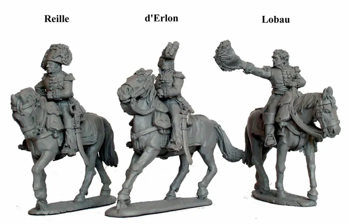Perry Miniatures FN2 Corps Commanders figurines montés d'Erlon
