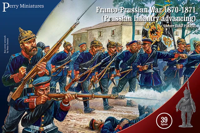Perry Miniatures PRU 1 infanterie prussienne boîte 39 figurines