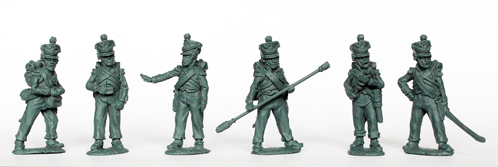 Perry Miniatures Napoleonic DOW 4 artillerie à pied figurines chargeant canon