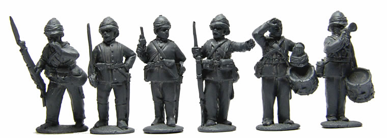 Perry Miniatures SB3 Infanterie britannique figurines commandement