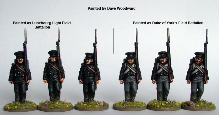 Perry Miniatures Napoleonic BH17 bataillon hanovrien figurines métal