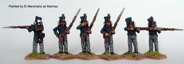 Perry Miniatures Carlist War ISA25 figurines infanterie shako métal