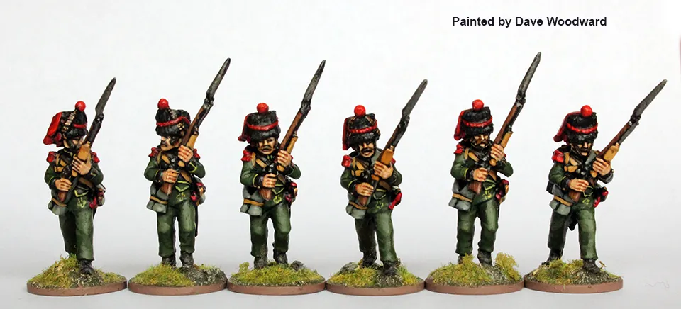 Perry Miniatures NN11 grenadiers Nassau-Usingen figurines