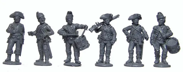 Perry Miniatures AW60 figurines commandement britannique Saratoga