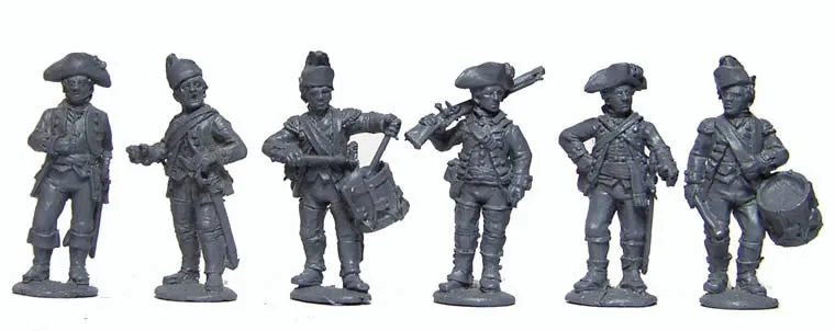 Perry Miniatures AW60 figurines commandement britannique Saratoga