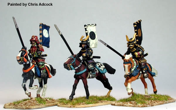 Perry Miniatures Samurai SAM15 cavalier figurine yari charge