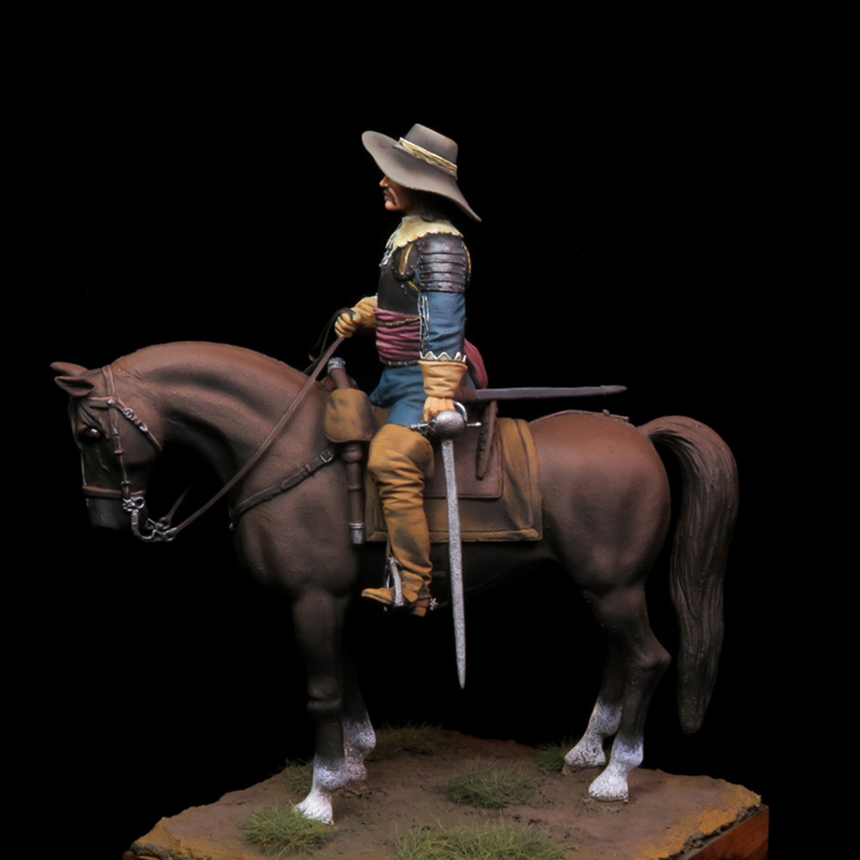 ART GIRONA 70mm Oficial Tercios Espagnols figurine 70 mm