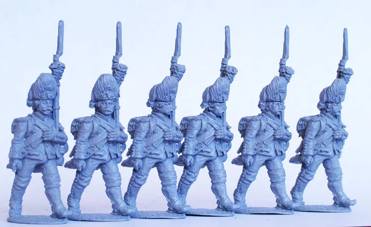 Perry AW155 French Grenadiers figurines 28mm marche 1779