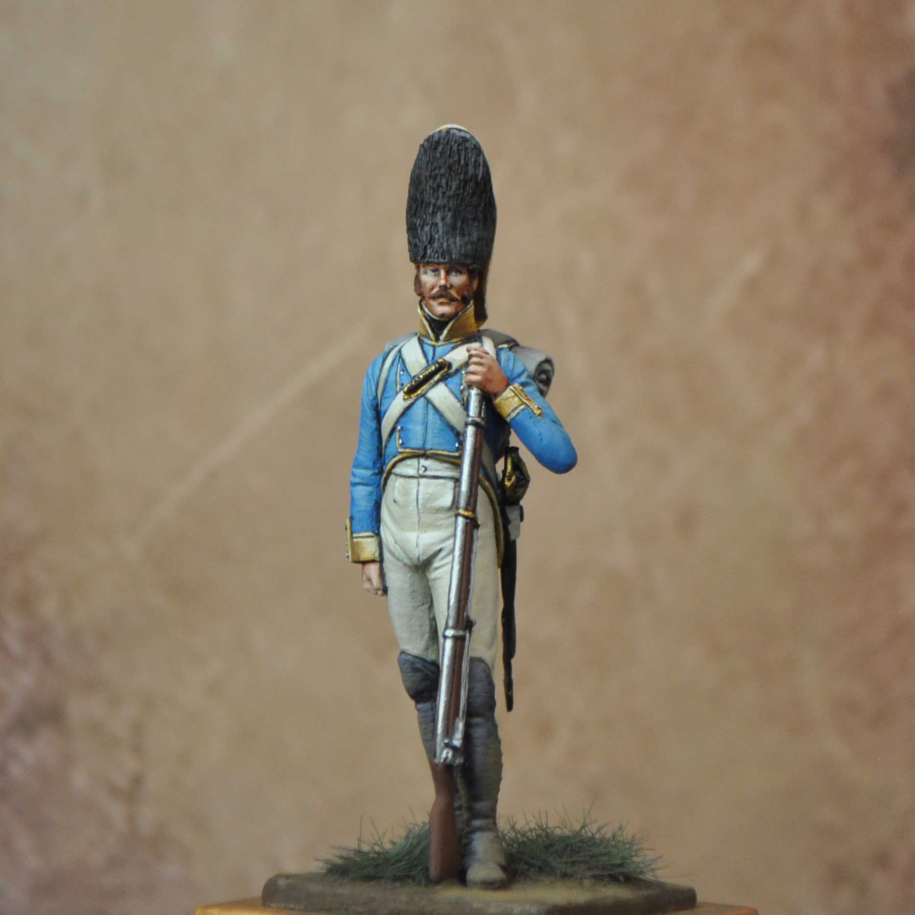 Art Girona Napoleonic Granadero Ultonia 1809 figurine 54mm