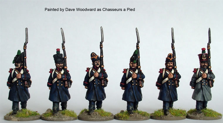 Perry Miniatures Napoleonic FN96 figurines chasseurs garde impériale