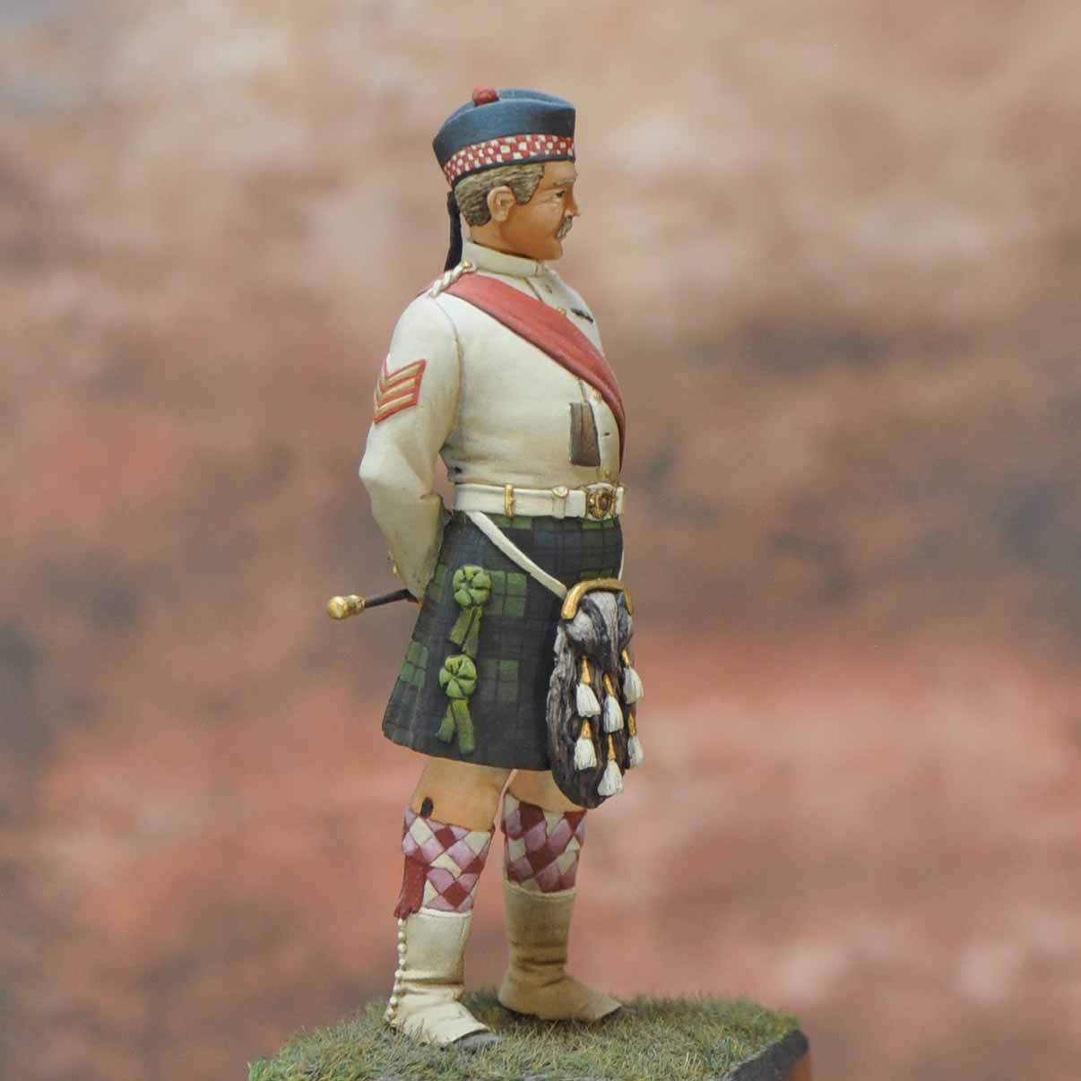 Art Girona International Serie sergent Argyll 1908 figurine