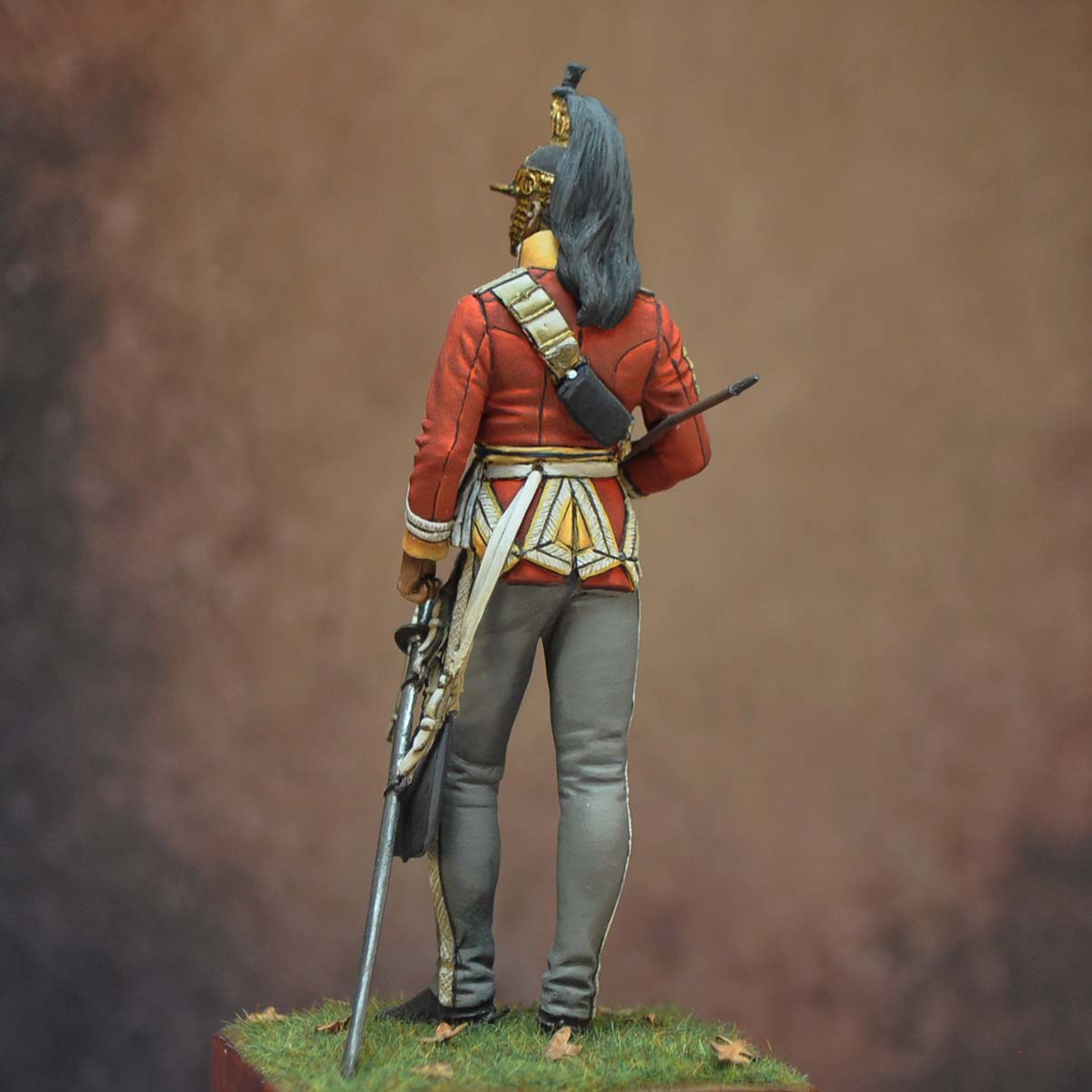 ART GIRONA 70mm Sergeant Major 6th Dragoons 1815 figurine 70mm