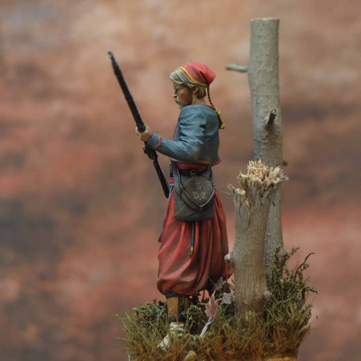 Art Girona International 5th New York Zouaves figurine 54mm