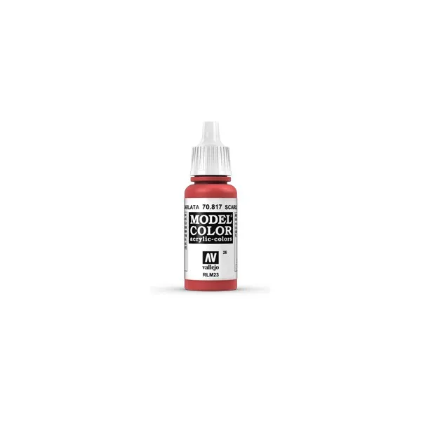 Art Girona Pinturas peinture maquette écarlate Scarlet