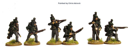 Perry Miniatures Napoleonic BH61 KGL figurines tirailleurs fusils