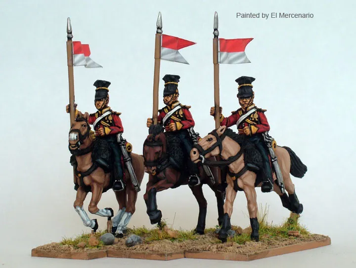 Perry Miniatures Carlist War ISA57 BAL Lanciers lance haute figurines