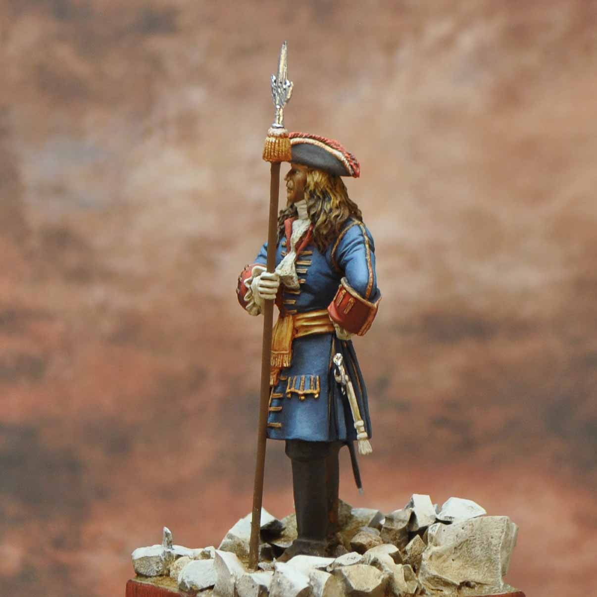Art Girona Spanish Serie Antoni de Villarroel figurine 54 mm 1714